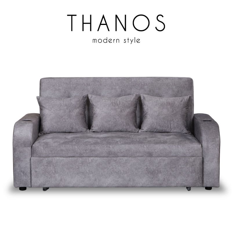 Thanos (ธานอส) โซฟาเบด ปรับนอนได้ สำหรับ 3-4 ที่นั่ง